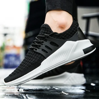 

Fashion Sneakers For Men Comfortable Casual Shoes Brand Outdoor Light Breathable Walking Shoes Lace-up Non-slip Running Shoes