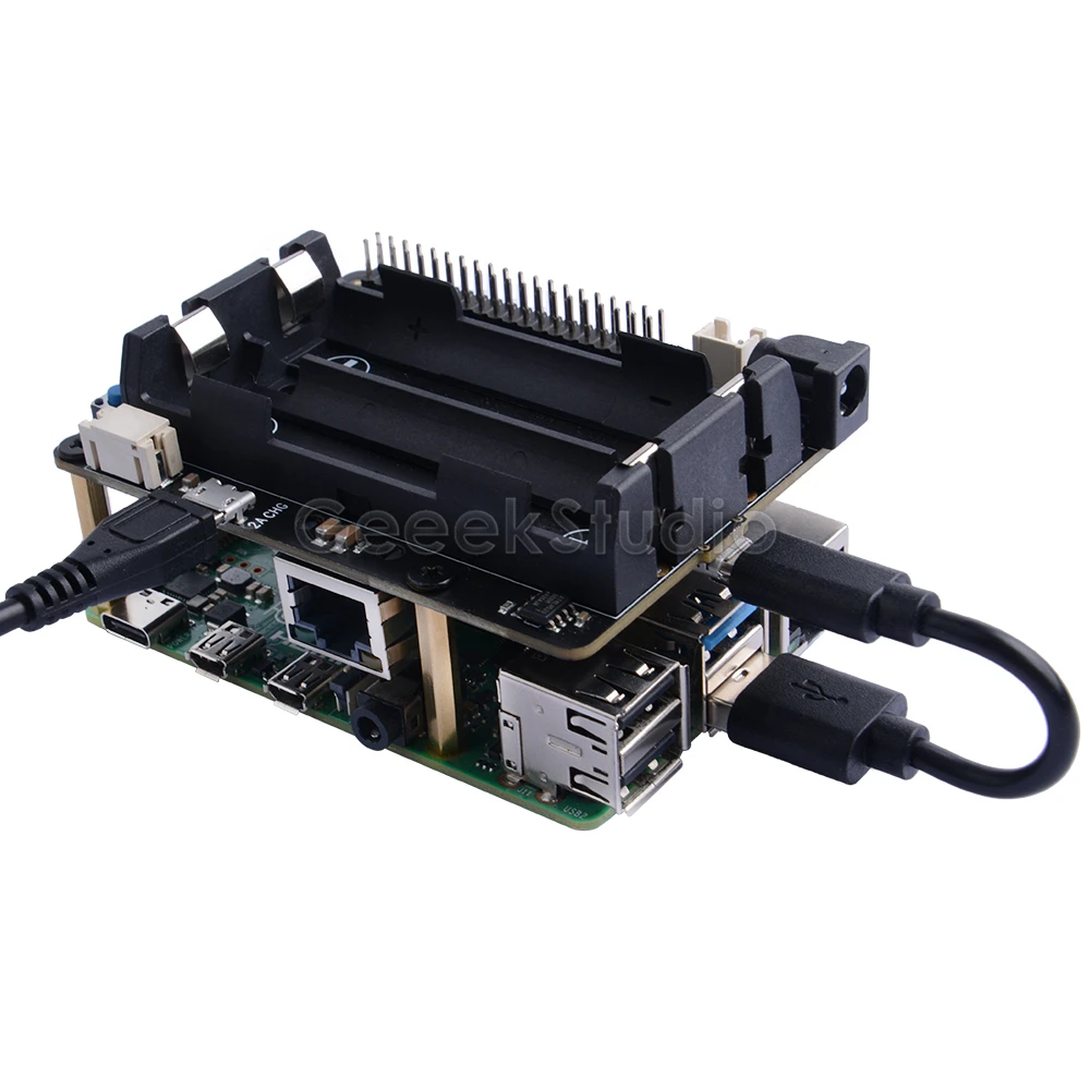 Raspberry Pi X725 UPS управления питанием шляпа(18650 мощность)+ безопасное выключение+ подключение к локальной сети плата расширения для Raspberry Pi 4 B/3B+/3B
