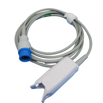 

Biolight A series compatible reusable Adult finger clip spo2 sensor with 9pin connetor