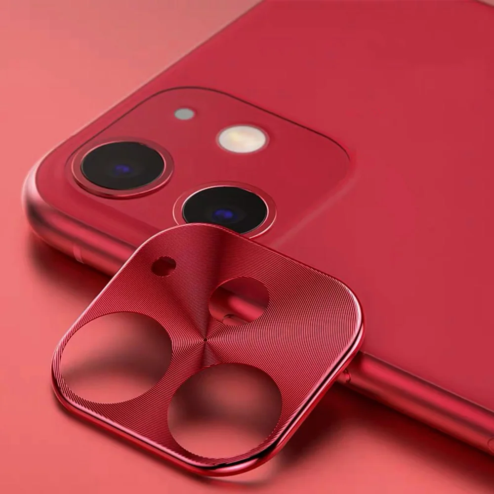 Новинка для iPhone 11 6.1in металлическая рамка с полным покрытием стеклянная защита