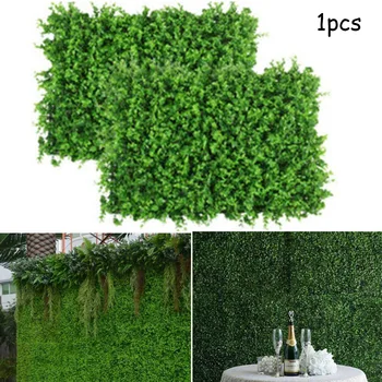 

Fence Fake lawn Grass Panel Screen Greenery Porch Cover Home 1pc Decor