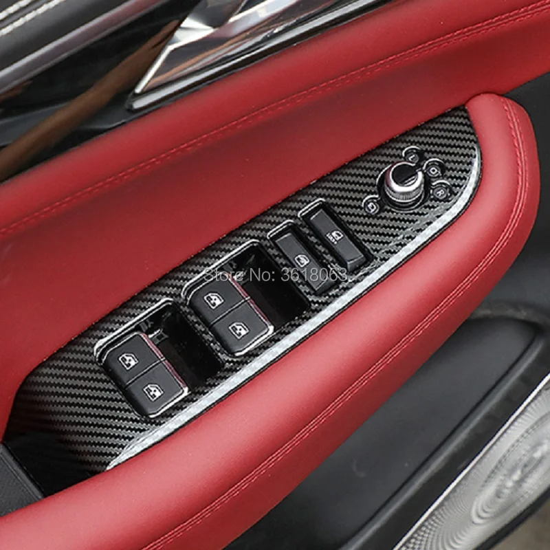 Крышка переключателя для Changan cs85 Coupe 2019 2020 ABS хромированная крышка внутренней