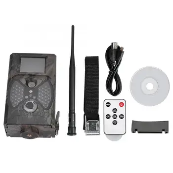 

HC300M Hunting Camera GSM 12MP 1080P Photo Hunting Camera Traps Infrared Night Wildlife Trail Cameras