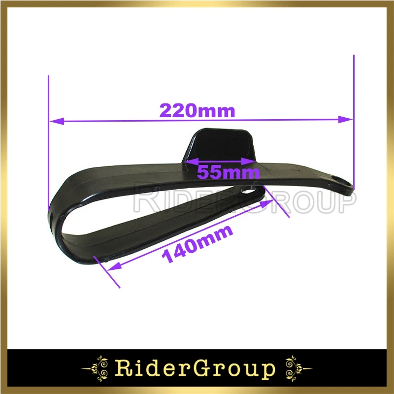 Black Chain Slider Swingarm Protecto For Bse Bosuer Bbr Crf70 Klx Ttr