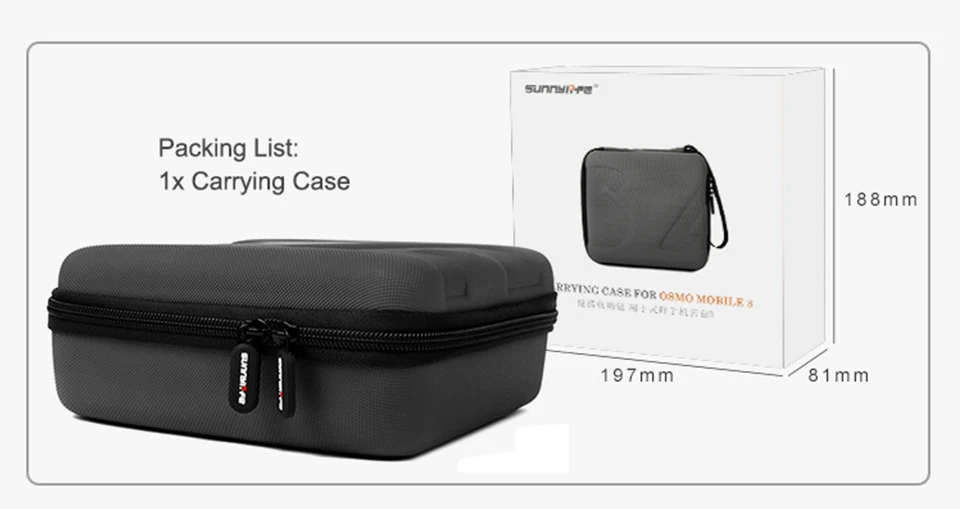 OSMO Mobile 3 сумка Портативный чехол для переноски дорожная Vlog коробка для хранения для DJI Osmo Mobile 3 3-осевая Складная портативная карданный камера