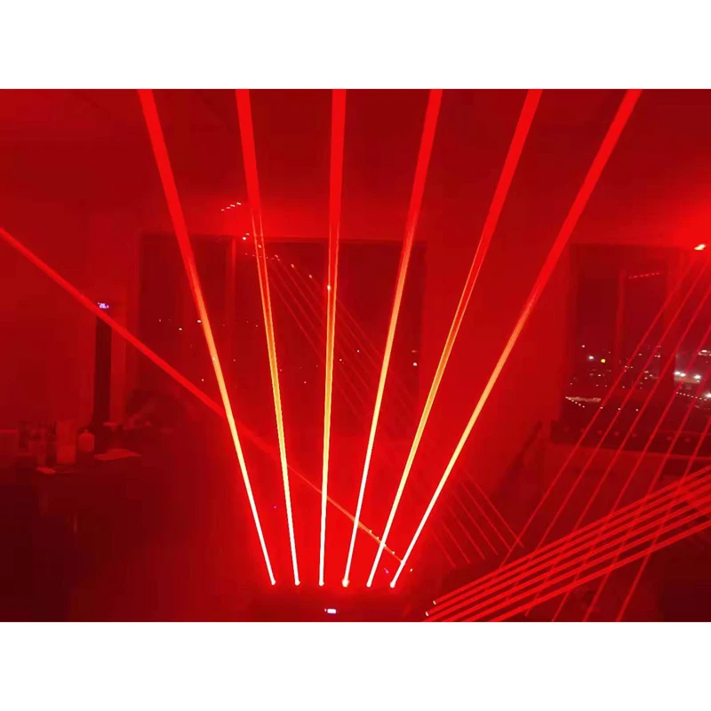 Sailwin 500MW RGB Moving Head Laser Light DJ Laser Beam Effect Linear LED Bar Wall Light For Wedding Party