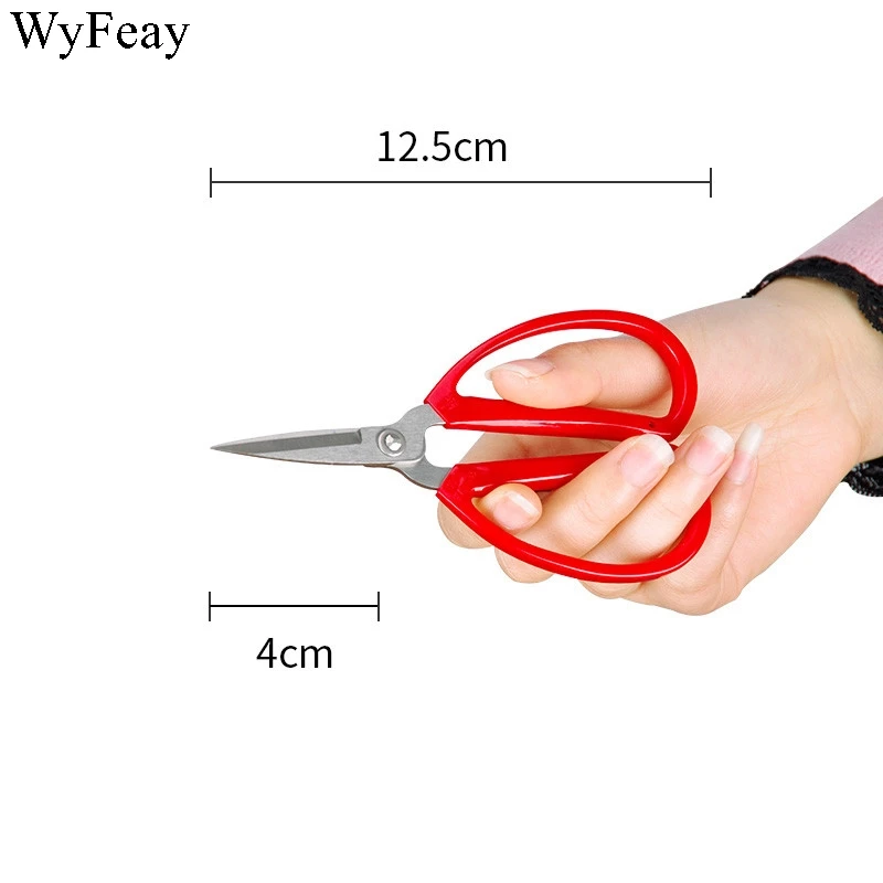 Stainless Steel Sewing Scissors sewing scissors tailor scissors paper scissors household scissors sewing supplies Strong Shears Embroidery Leather Fabric Household Paper Cutting Tailor Scissors