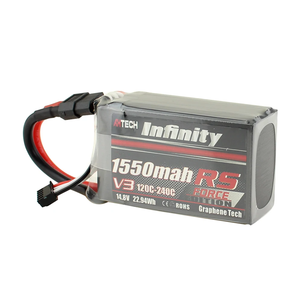 LiPo батарея Infinity 1550 мАч RS R5 V3 1500 1150 120C 110C 14 8 в с разъемом SY60 XT60 RC|lipo battery|14.8v 1500mahbattery lipo