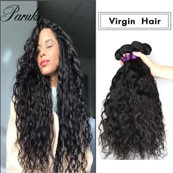 Paruks Peruvian Virgin Hair Natural Wave 100%Human Hair Weaving Black Women Natural Hair Extensions Wholesale Human Hair Bundles