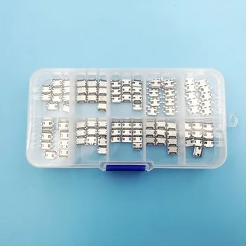 

10Models 100pcs/lot Micro Usb Jack Power Charging 5pin 7Pin Micro Usb Jack Tail Charge Port