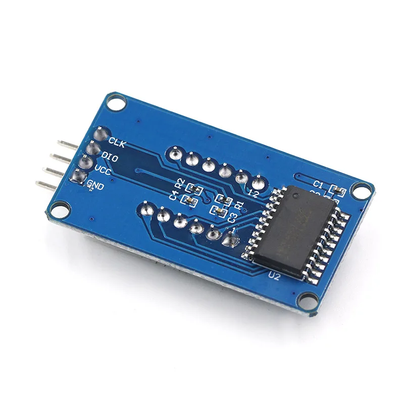 Модуль светодиодного дисплея TM1637 для Arduino 7 сегментов 4 бита 1 5 дюймовые часы