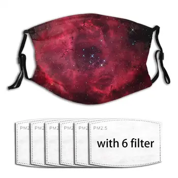 

Anti Haze Red Reusable Breathable Unisex Cosplay Party Outdoor Cool Mouth Cover Mask