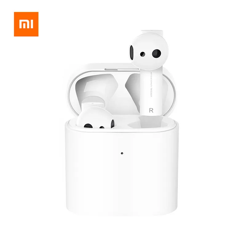 Гарнитура Xiaomi Air 2 в наличии оригинальная Bluetooth 5 0 Airdots Pro2 длинный аккумулятор ENC