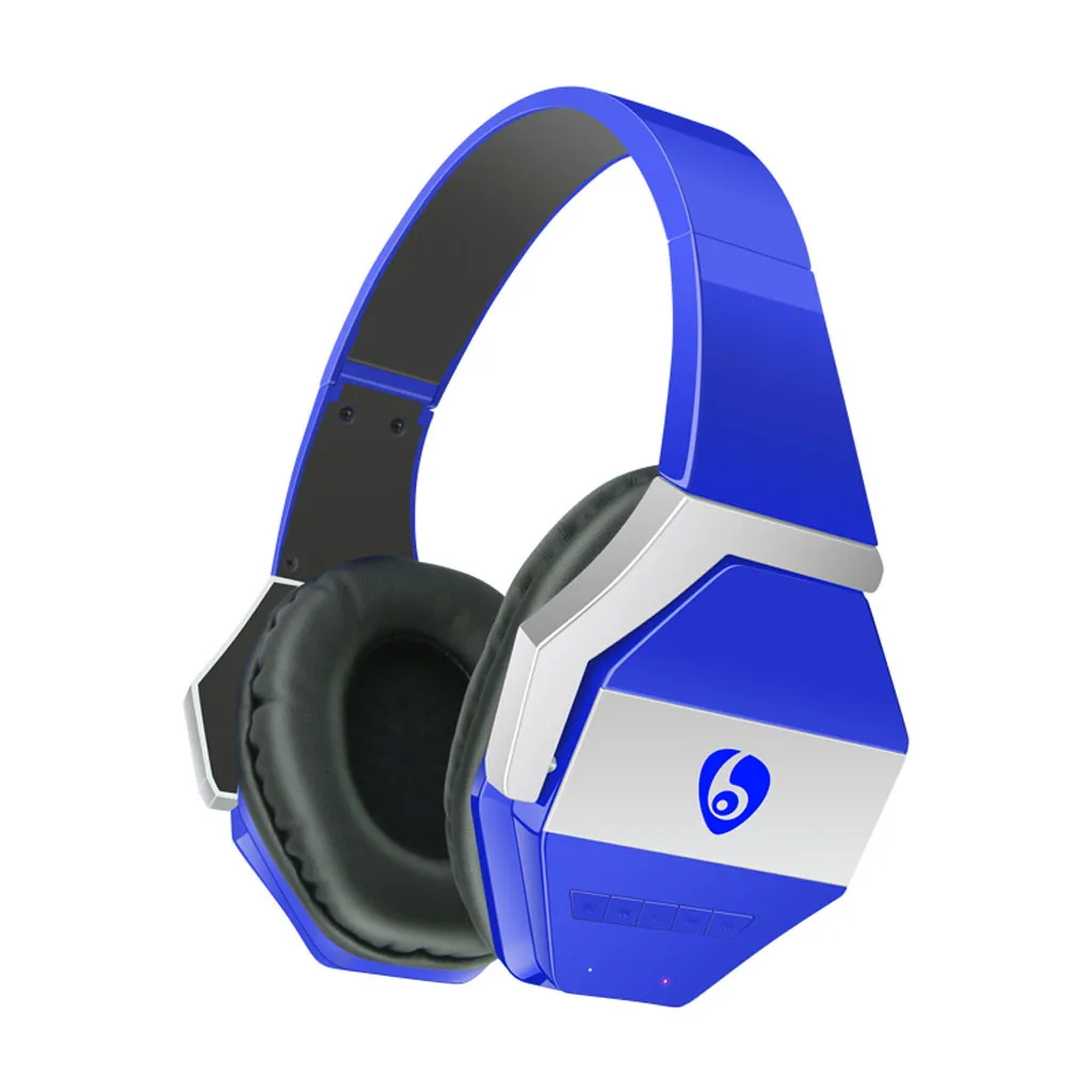 BT-606 Stereo Earphone Wireless Headband Gaming Card Radio Bluetooth Headset