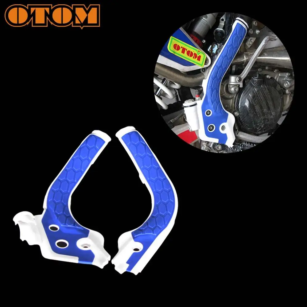 OTOM мотоцикл 2 шт. X Grip пластиковая рамка Gaurds защитные крышки для KTM SX125 150 SXF SX250 XC EXC аксессуары