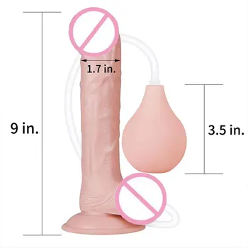 Spray Water Dildos Erotic For Women Simulation Artificial Penis Lesbian Ejaculation Cock Realistic Sex Toy Female Huge Anal Plug 4