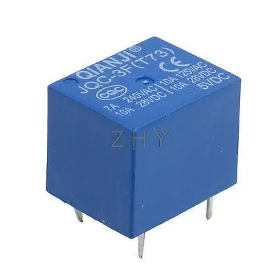 JOC 3F(T73) DC 5V Coil 5 Pin AC 240V/125V DC 28V Power Relay|Relays ...