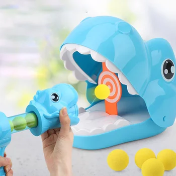 

1 Set Aerodynamic Shooting Toy Soft Bullet Toy Parent-Children Interaction Tool