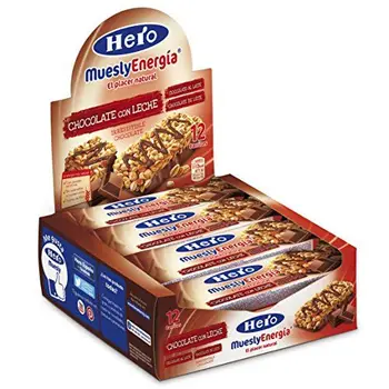 

Hero Muesly Muesli con Chocolate - Paquete de 12 x 25 gr - Total: 300 gr