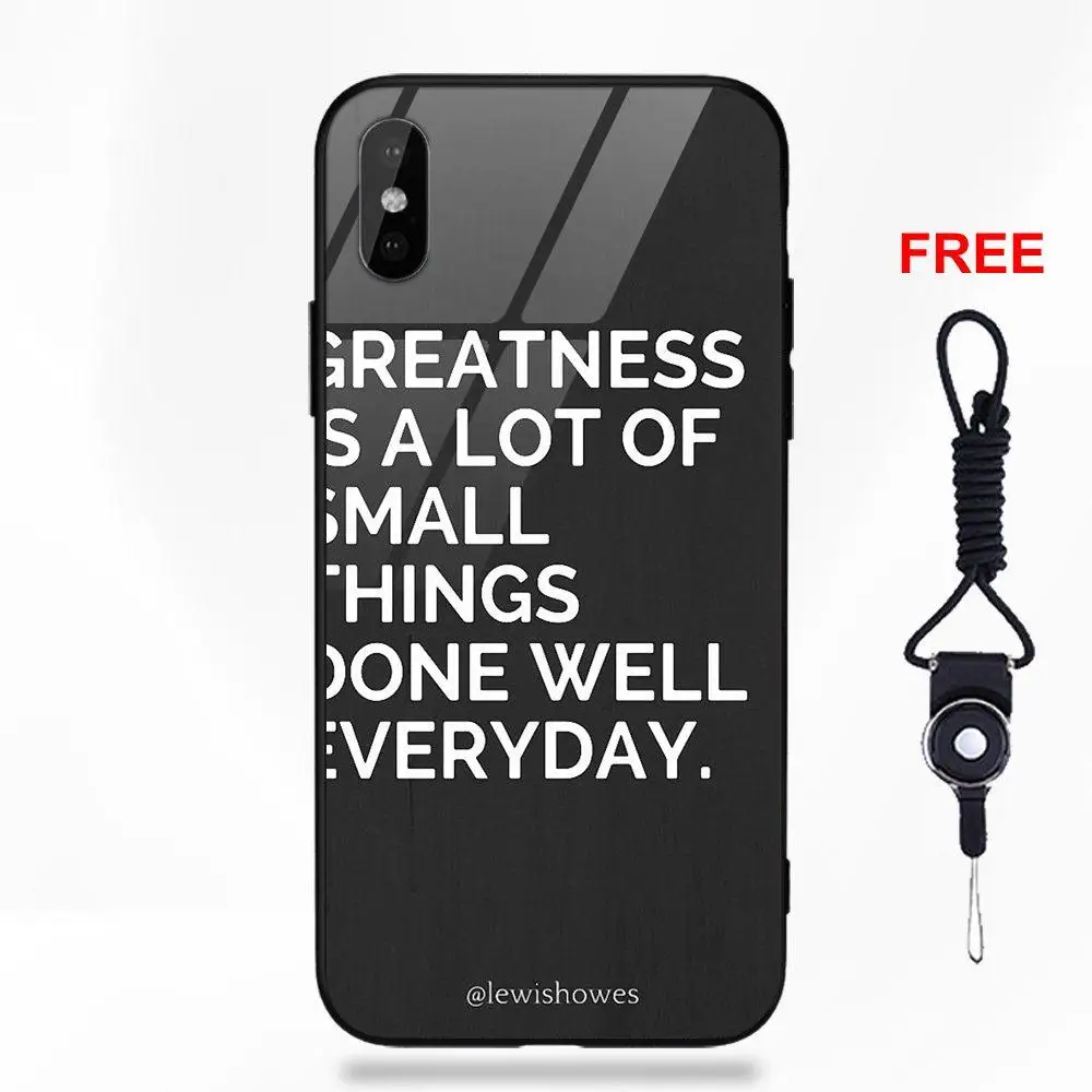 Vvcqod Рэй Льюис цитаты для Apple iPhone 5 5C 5S SE 6 6S 7 8 Plus X XS Max XR новейшая мягкая рамка из ТПУ +