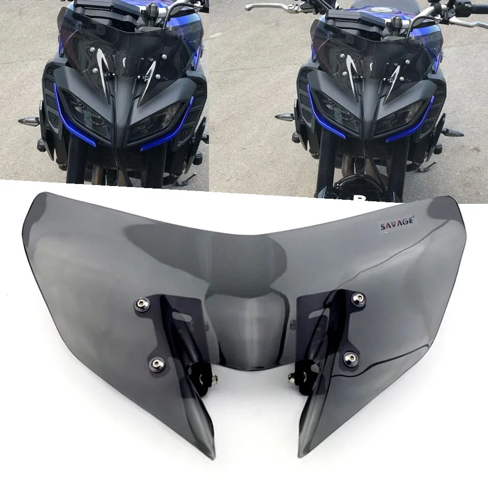 

Windshield For YAMAHA MT-09/SP FZ-09 2017-2020 18 19 Windscreen Pare-brise Motorcycle Wind Deflectors MT-09SP MT09 FZ09 MT FZ 09