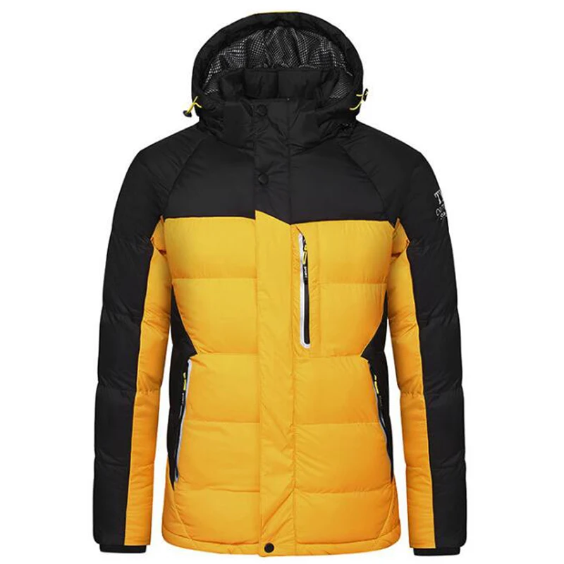 

Top Quality Winter Thick Parka Men Waterproof Patchwork Jacket Men Coat Hooded Windbreaker Jacket Men Clothes casaco masculino