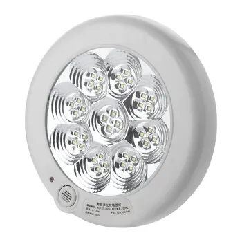 

ICOCO 8W/12W 9 Led sensor Light Sound And Light Control Intelligent Corridor Living Room Induction Ceiling Lamp