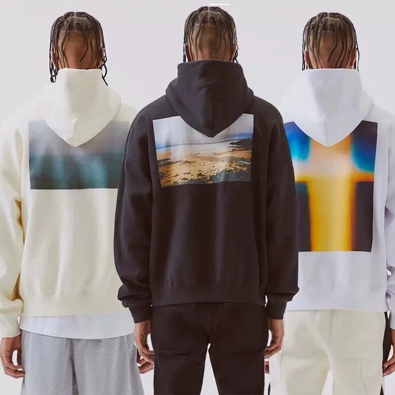 fog essentials black hoodie