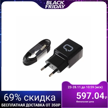 

Mains Charger Qumo Energy, 2 USB, 2.1 A, black 4309231