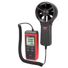 UNI-T UT363S Digital Portable Wind Speed Air Volume Measuring Meter Anemometer 30m/s LCD Electronic tachometer with Backlight uni t ut373 handheld lcd digital tachometer speedometer tach meter measuring rang 0 99999 count