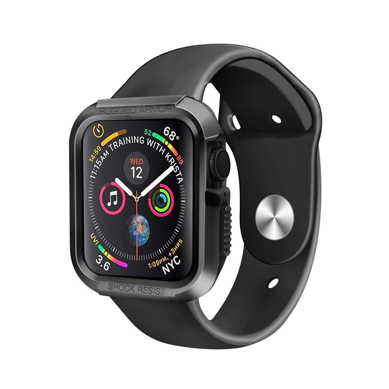 Чехол для часов apple Watch series 5 4 Мягкий ТПУ защитный чехол бампер iwatch 5 4 44 мм 40 мм чехол для apple watch аксессуары