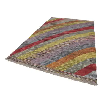 

215x320 Cm Multicolor Handmade Contemporary Area Rug-7x10 Ft