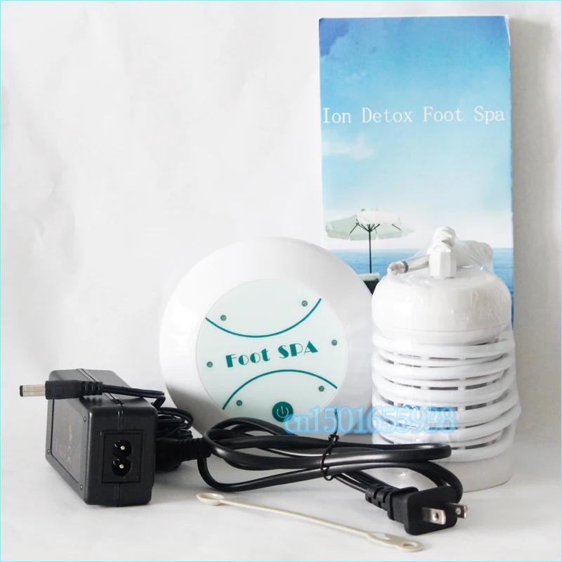 Мини-Детокс машина Aqua Foot Spa ионная сотовая спа машина Детокс ванна для ног 1 комплект включает 1 главный аппарат, 1 ионный массив, 1 адаптер питания