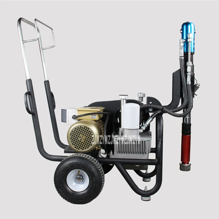 S4 High Pressure Airless Putty Spraying Machine Gasoline / Electric Spraying Machine Latex Paint Paint Spraying Machine 10L/Min