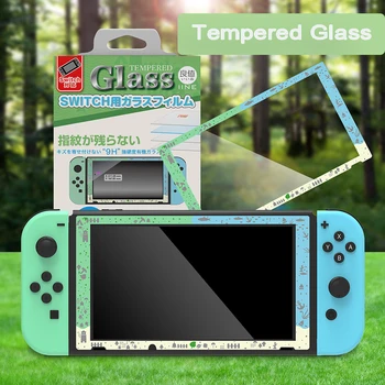 

Animal Crossing 9H Protective Glass for Nintend Switch Tempered Glass Film Screen Protector for Nintendos Switch Glass Accessory