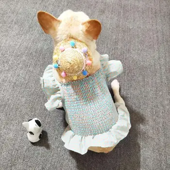 

Fashion French Bulldog Dress Pet Dog Summer Clothes Small Medium Dogs Puppy Chihuahua Schnauzer Yorkie Pug Corgi Clothing LDC20