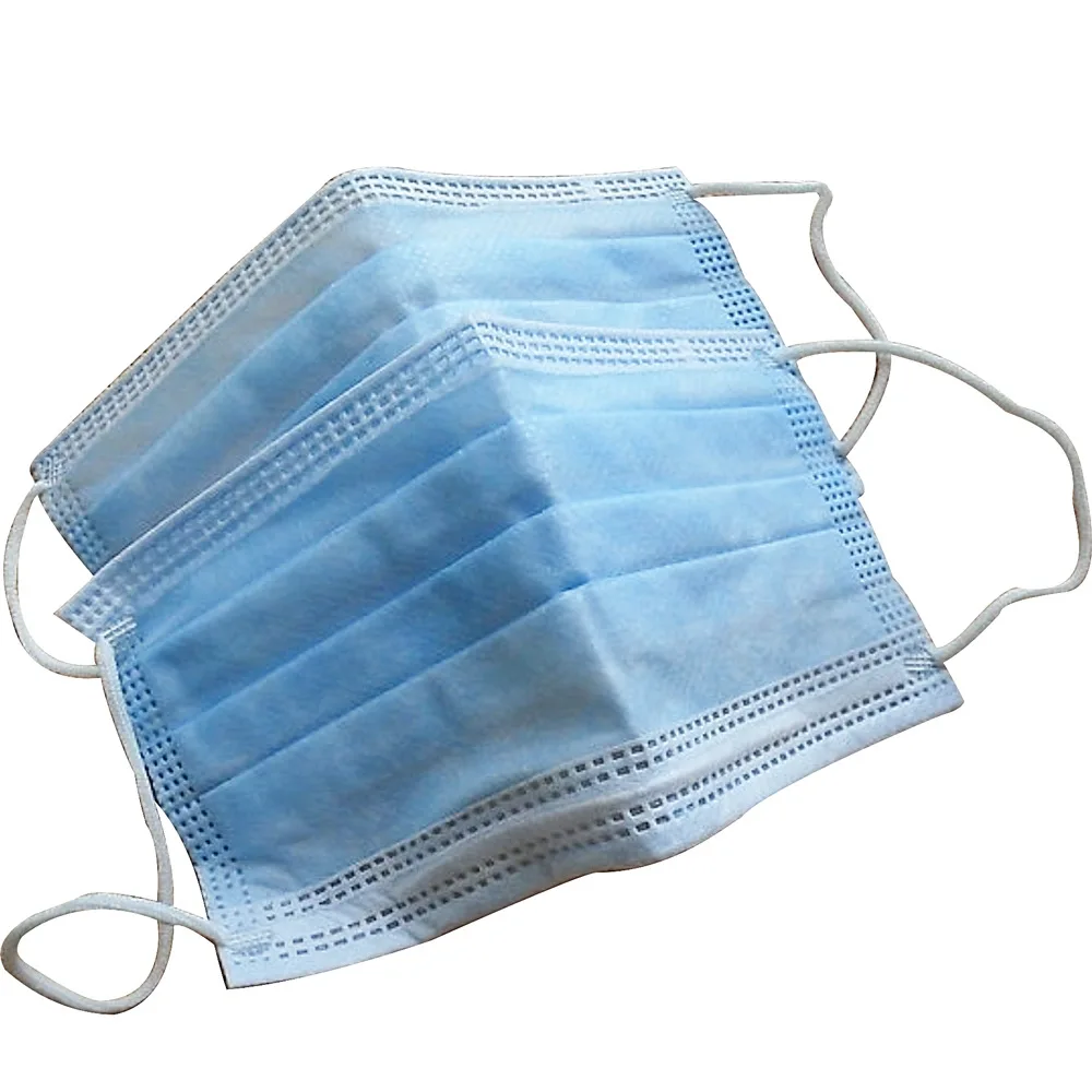 

100Pcs Disposable Medical Masks 3 Layers Dustproof Mask Facial Protective Cover Masks Set Anti-Dust Surgical Mask Salon Earloop
