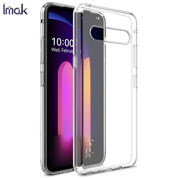 

Imak Transparent TPU Back Cover For LG V60 ThinQ 5G Soft Silicone Case For LG V60 ThinQ 5G Case 1.3mm Thickness