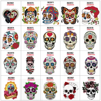 

Planar Resins Ghost Head Skull Halloween Decoration DIY Handmade Jewelry Accessories 30pcs/lot R03969 R0397 R0398
