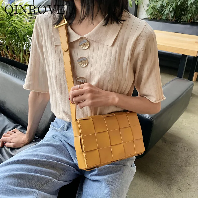 

Candy Color PU Leather Shoulder Bag Flap Lady Small Personality Crossbody Travel Bag 2020 Designer Fashion New Arrival for Women