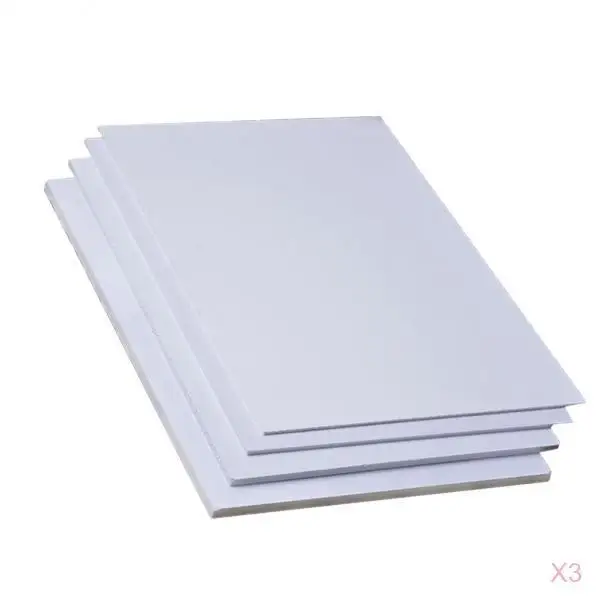 6pcs PVC Sheets Foam Board for DIY Model Sand Table Model 200 X 300 X 5mm