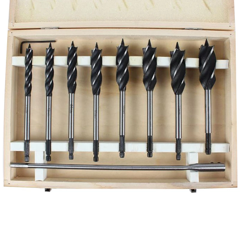 

Hot 10Pcs/Set Fast Cut Auger 10-25Mm Twist Drill Bit Set Wood Carpenter Joiner Tool Drill Bit for Wood Cut Suit for Woodworkin