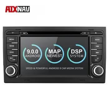 

Parktronic Screen Car Multimedia Player Tourist Navigator GPS Truck Navigation for Audi A4 Bluetooth DSP Auto Radio 2 Din DVD FM