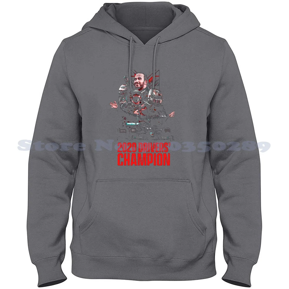 Lewis Hamilton 7 Time World Champion Streetwear Sport Felpa Con Cappuccio Felpa Lewis Hamilton 7 Time World Champion Lewis Hamilton 7