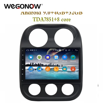 

DSP IPS 1 din Android 9.0 For Jeep Compass 2010-2016 4GB+32GB+8 core Car DVD Player GPS Glonass map RDS Radio wifi Bluetooth 4.2