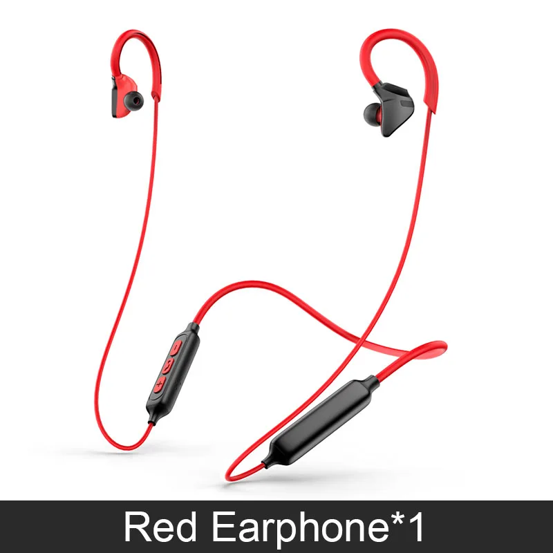 PTM X1S Hi-end Bluetooth наушники беспроводные наушники Bluetooth наушники стерео гарнитура для iPhone samsung huawei Xiaomi Redmi - Цвет: Red
