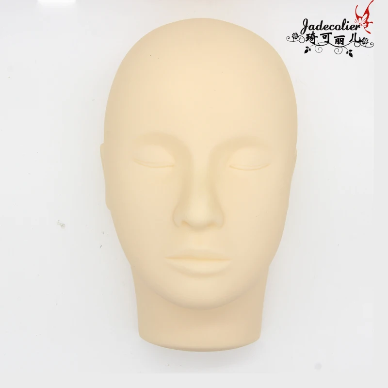 

Eyelash Extension/ Makeup Practice Model Silicone Head Professional Training Heads Tool Mannequin Head