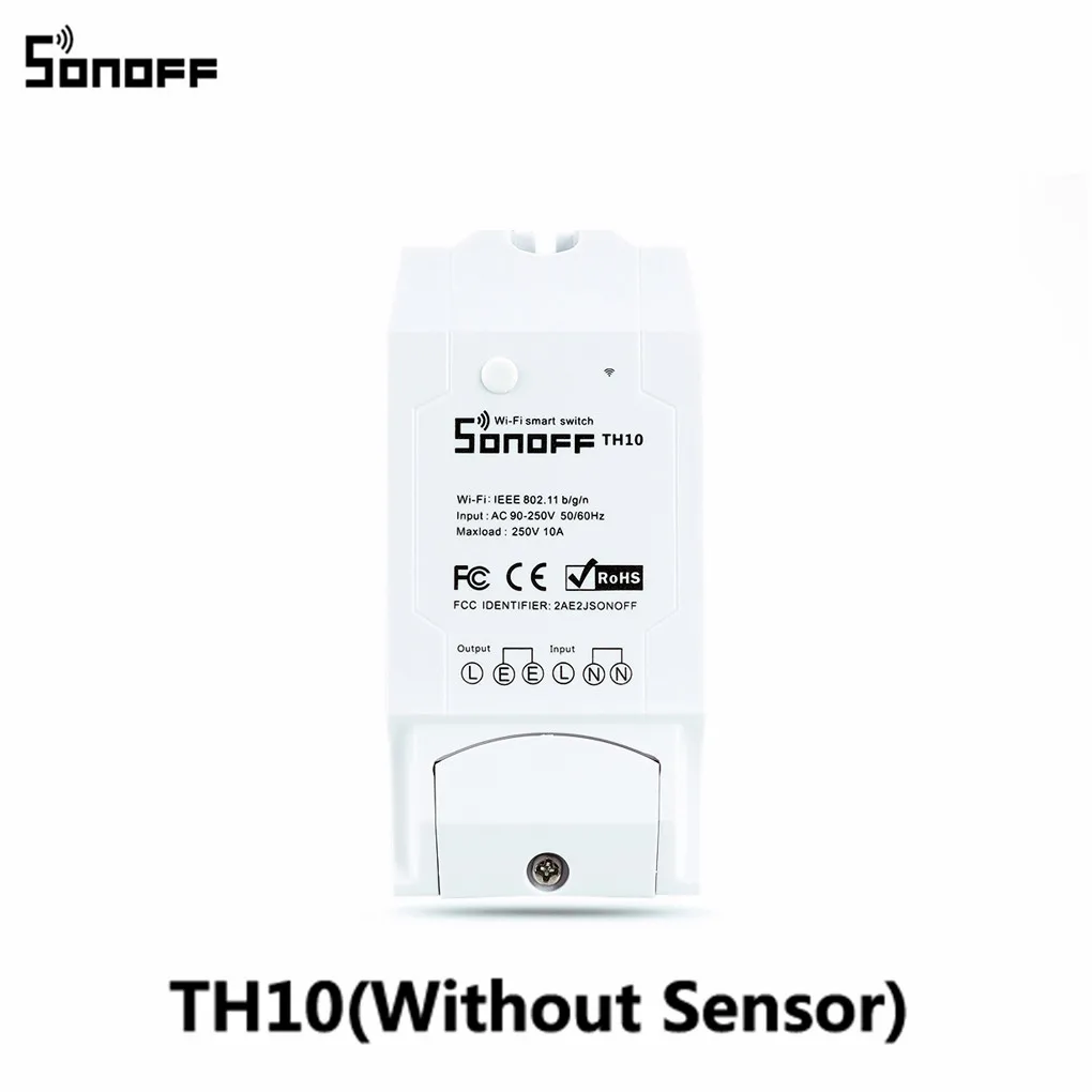 Смарт Модуль ITEAD Sonoff TH10 TH16 wi fi переключатель si7021 датчик температуры и влажности