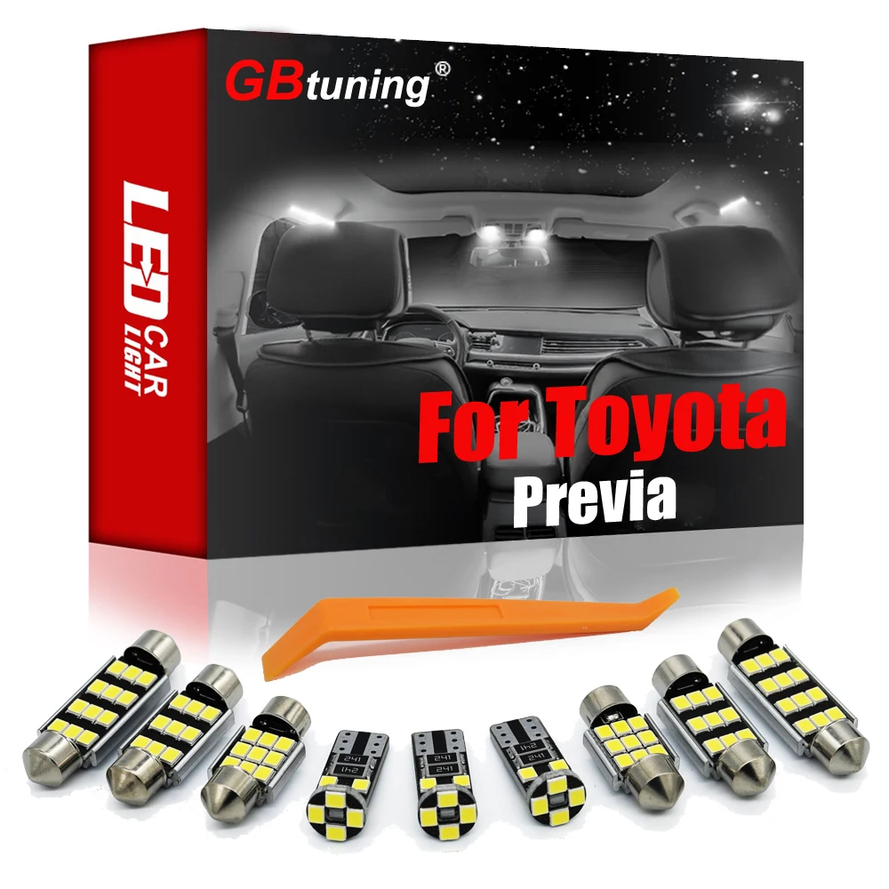 GBtuning Canbus светодиодный для Toyota Previa Estima ACR30 ACR50 автомобиля комнатный