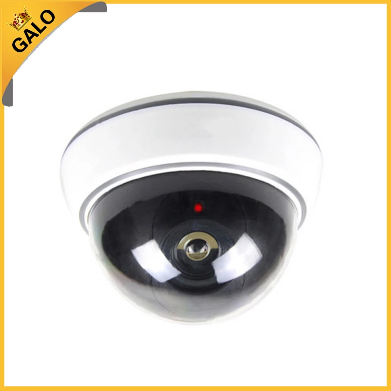 

Galo Dummy Emulational Camera Fake CCTV Camera Dome Indoor Outdoor For Home Security Camera With Flash LED